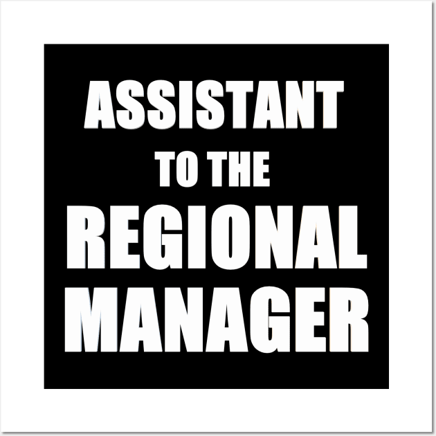 Assistant Regional Manager Wall Art by Pektashop